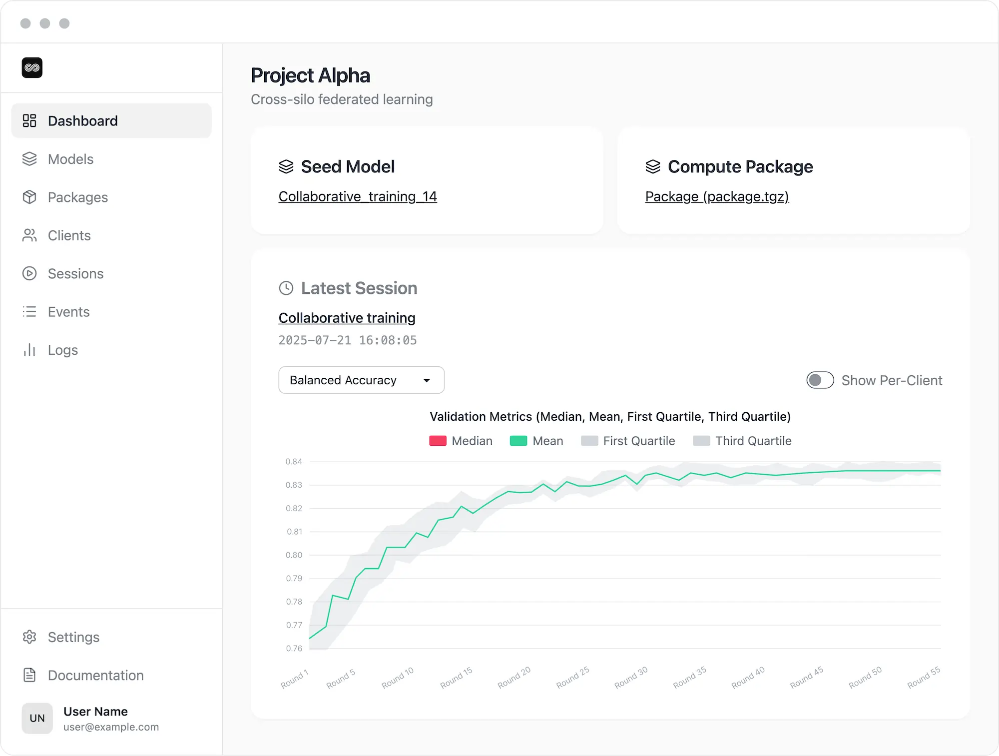 Scaleout Edge AI platform dashboard viewport tool interface